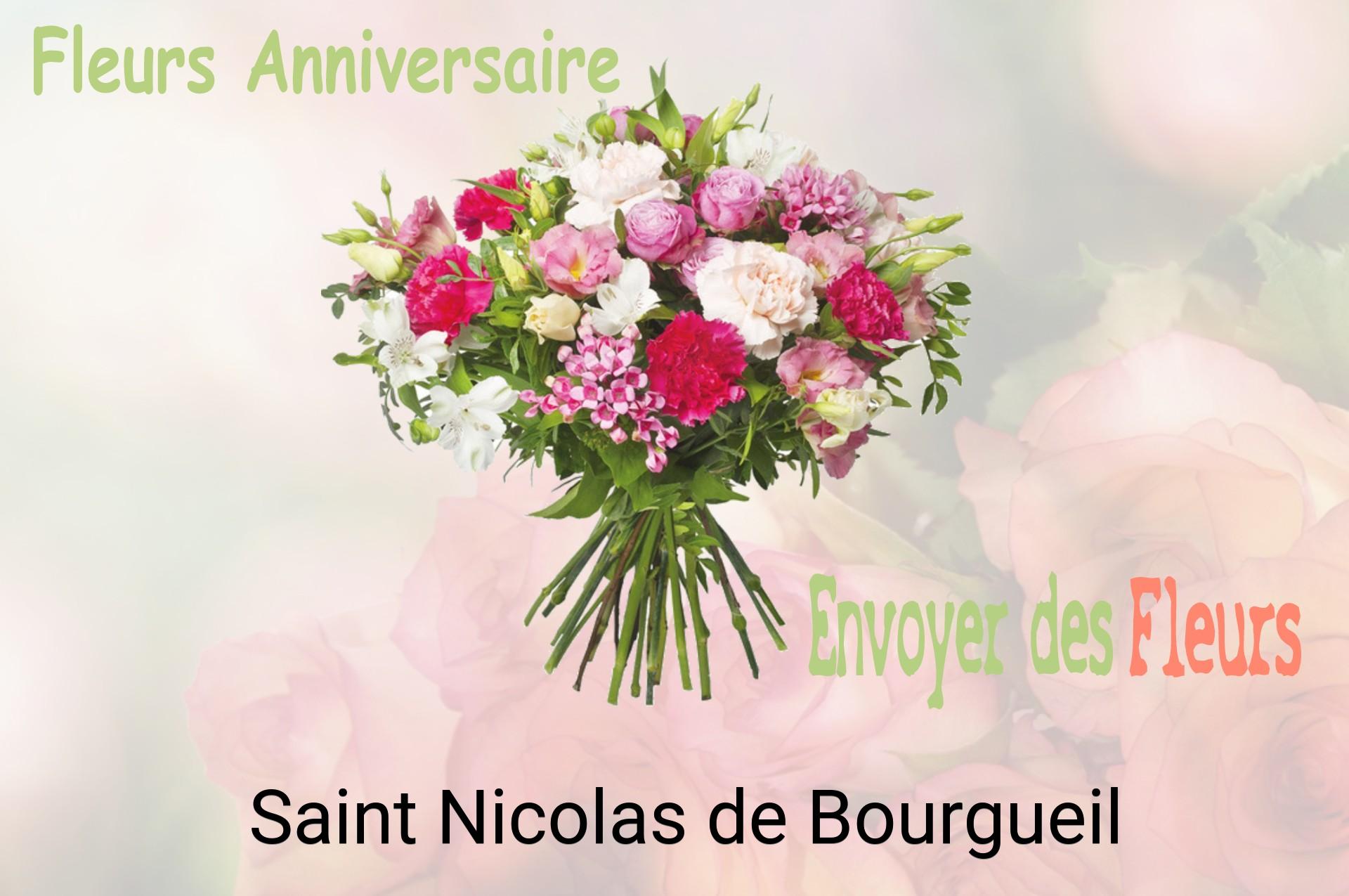 Bouquet de fleurs d’anniversaire livré à Saint-Nicolas-de-Bourgueil